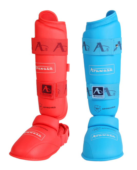 Protezione Tibia e Piede Arawaza - Omologati WKF