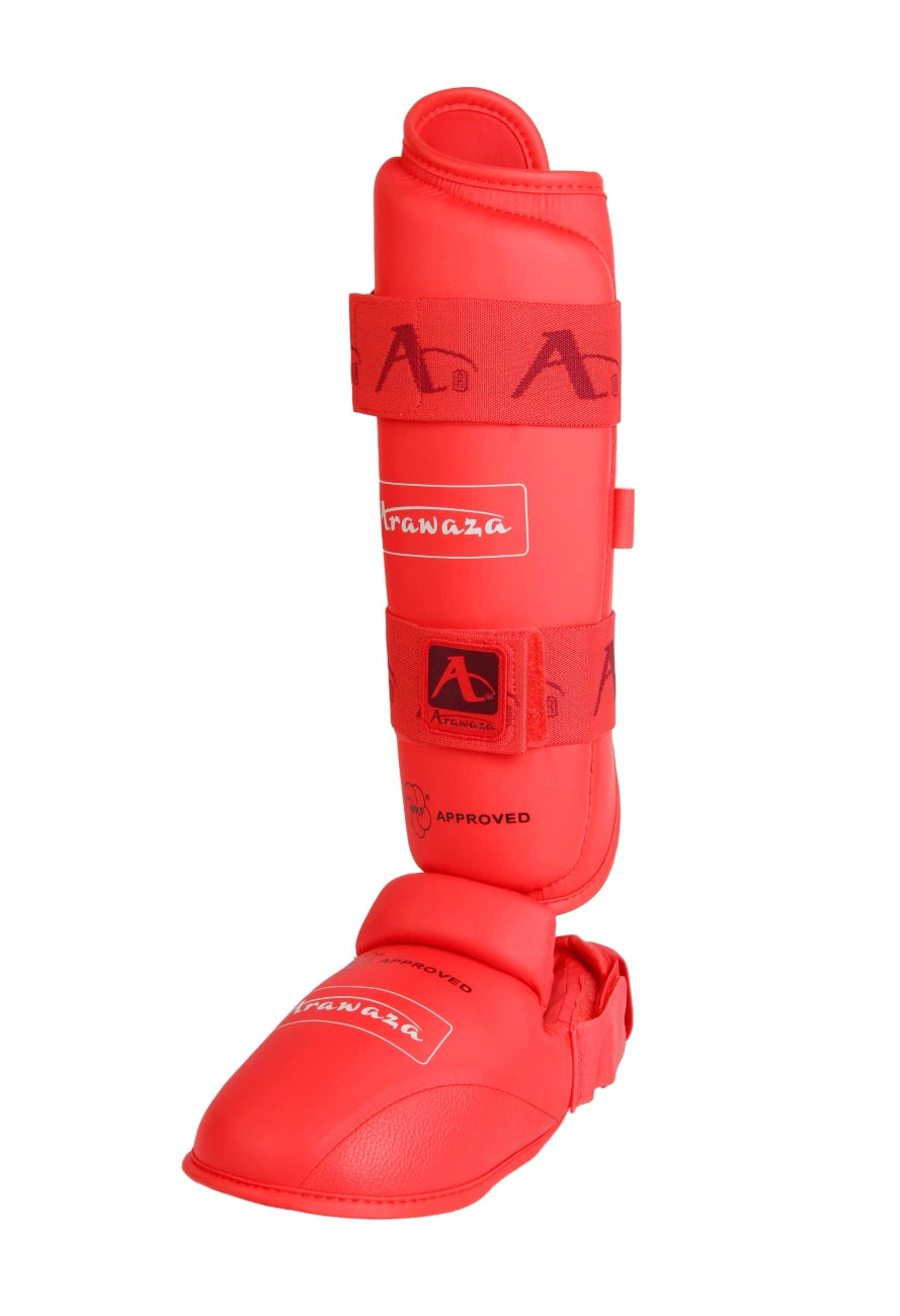 Protezione Tibia e Piede Arawaza - Omologati WKF