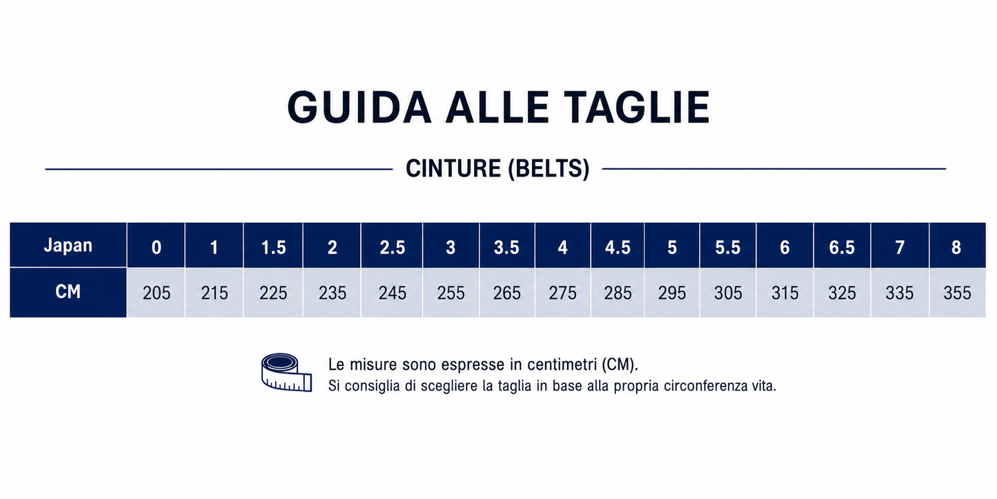 Cintura nera Mizuno WKF